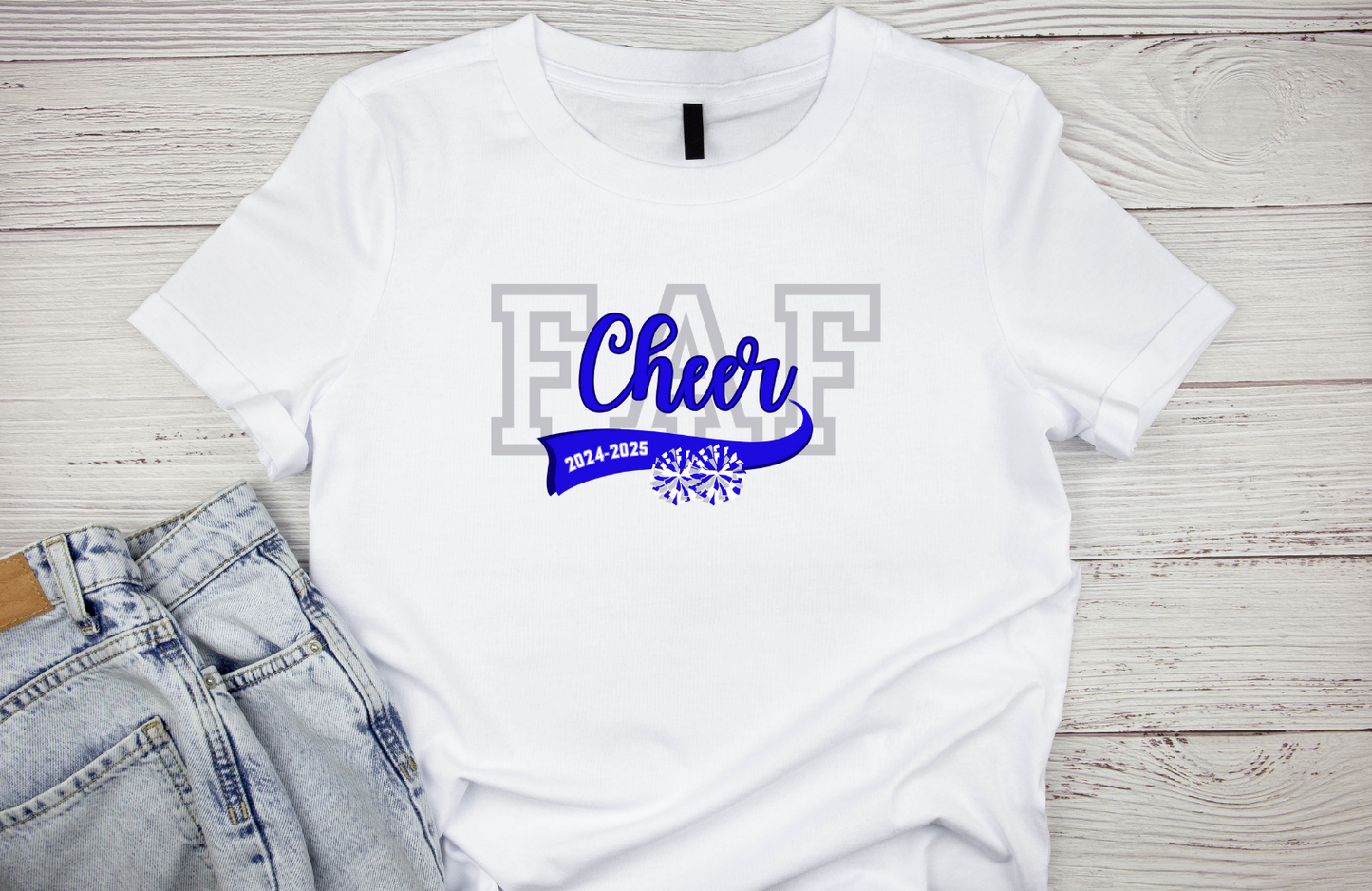 FAF Cheer 2024-2025 T-Shirt - ADULT SIZE