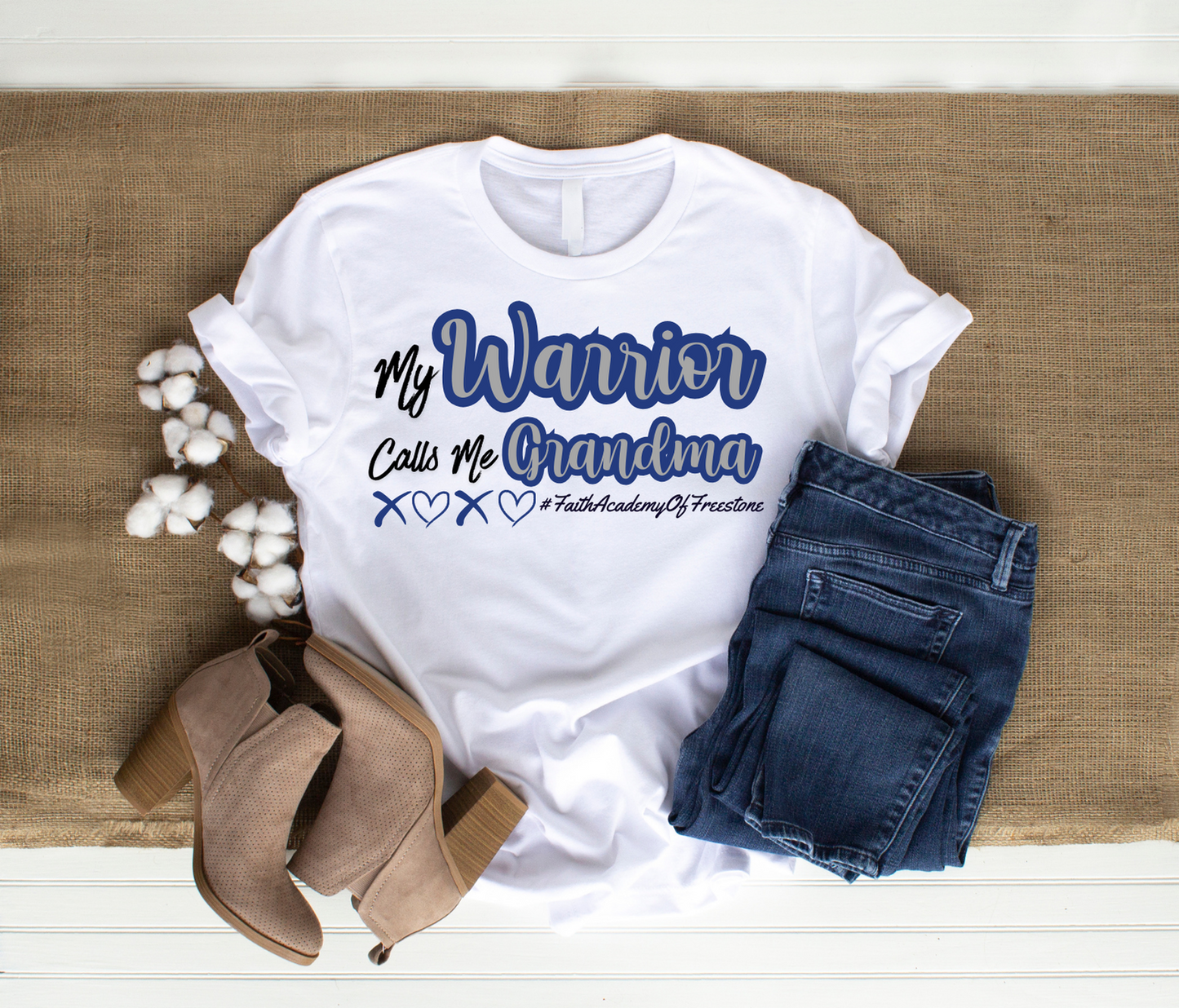 My Warrior Calls Me Grandma T-Shirt - ADULT SIZE