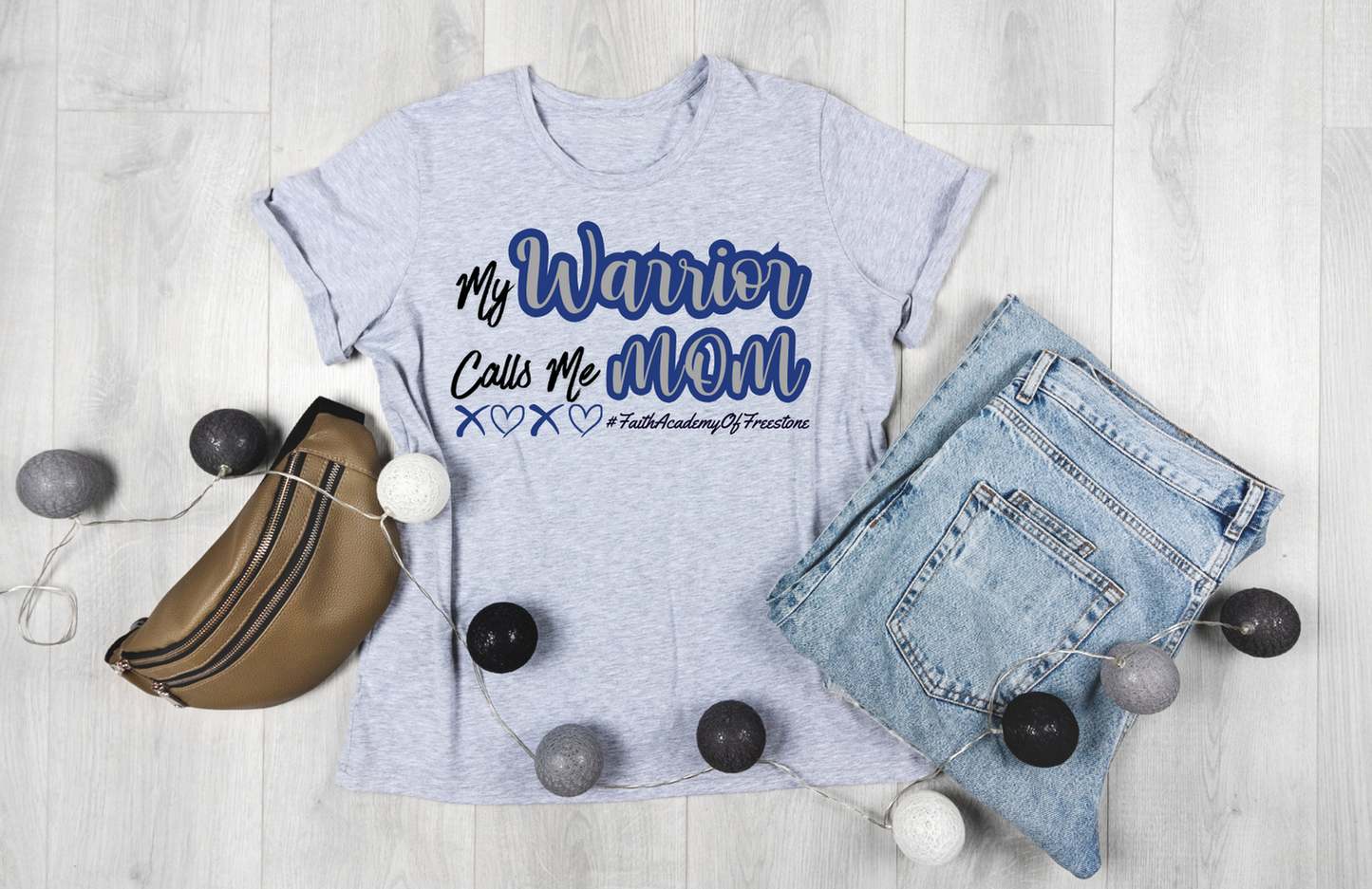 My Warrior Calls Me Mom T-Shirt - ADULT SIZE