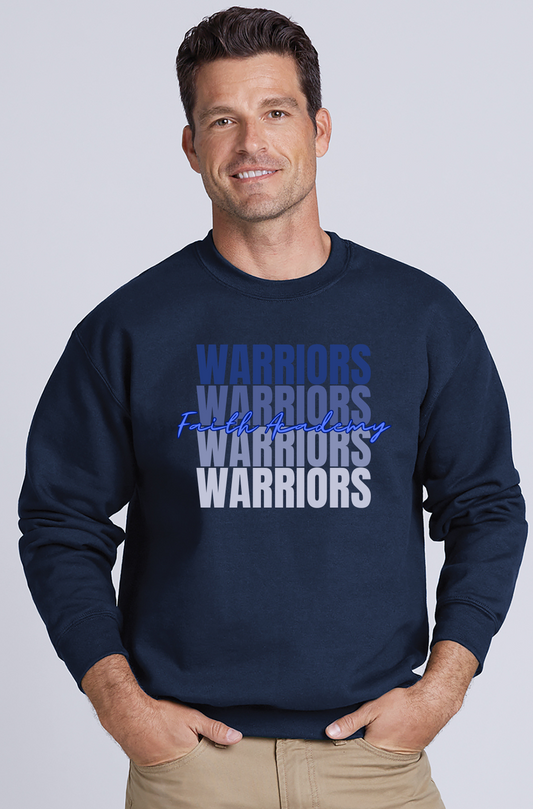 Faith Academy Warriors x4 Sweater - ADULT SIZE