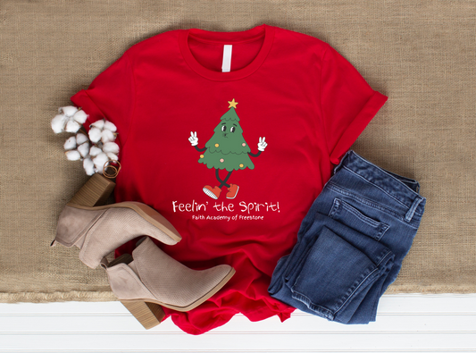 Feelin' The Spirit Tree T-Shirt - ADULT SIZE