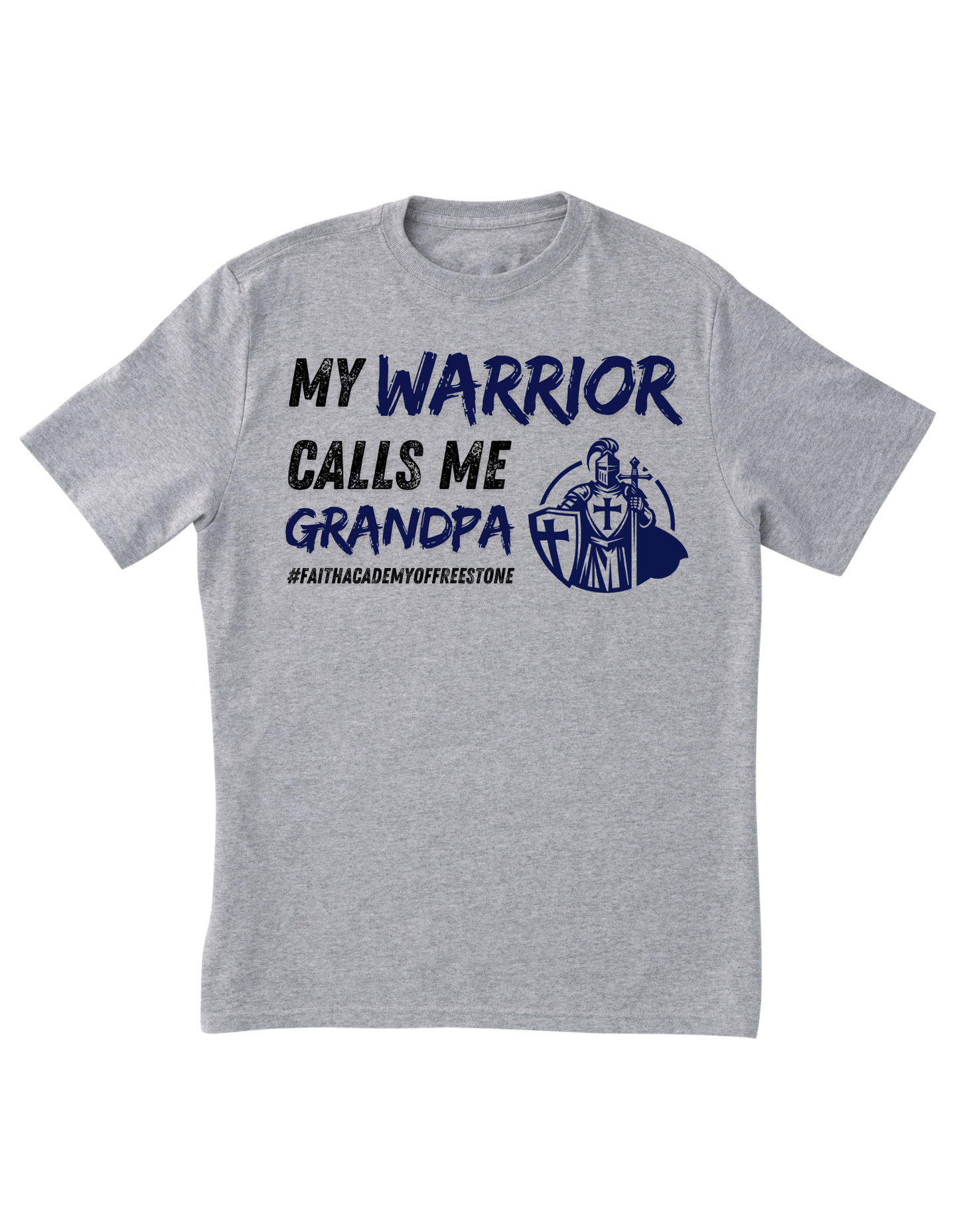 My Warrior Calls Me Grandpa T-Shirt - ADULT SIZE