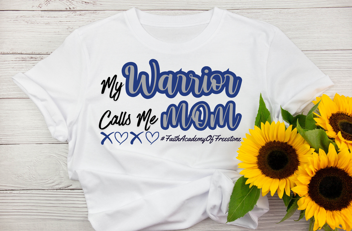 My Warrior Calls Me Mom T-Shirt - ADULT SIZE