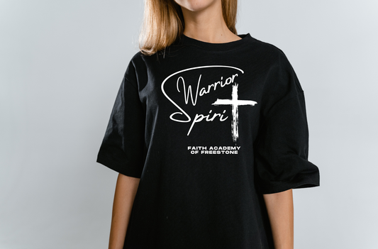 Warrior Spirit Faith Academy of Freestone T-Shirt - ADULT SIZE