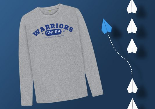 Warriors Cheer Faith Academy of Freestone Long Sleeve T-Shirt - ADULT SIZE