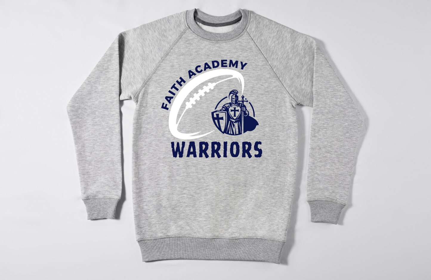 Faith Academy Warriors Football Sweater - ADULT SIZE