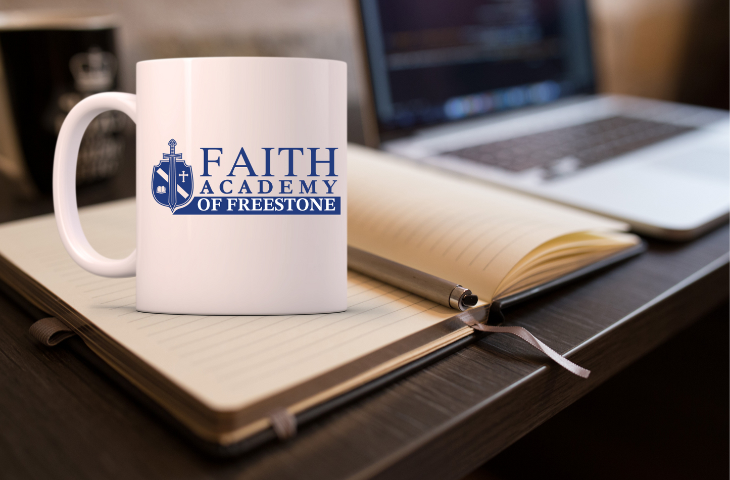 Faith Academy of Freestone Mug - 15 oz.