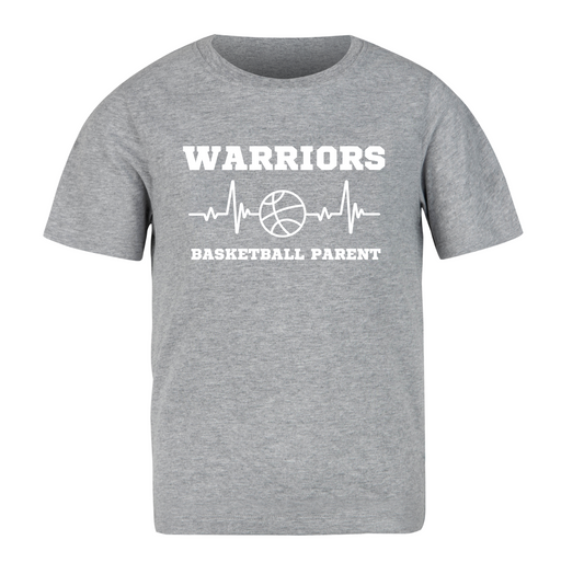 Warriors Basketball Parent T-Shirt - ADULT SIZE