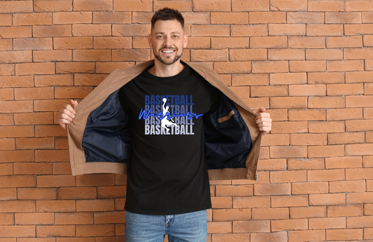 Warriors Basketball T-Shirt - ADULT SIZE